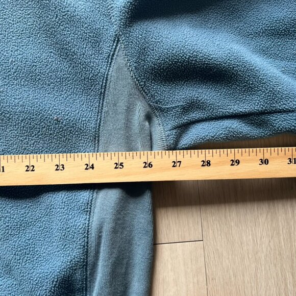Vintage Y2K Gap Fleece Hoodie Men’s XL Light Blue Pullover - Picture 4 of 5